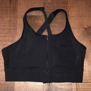 Womens Athleta black sports bra M
